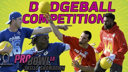 Pro Bowl Skills Showdown: AFC vs. NFC Dodgeball goes down to the wire