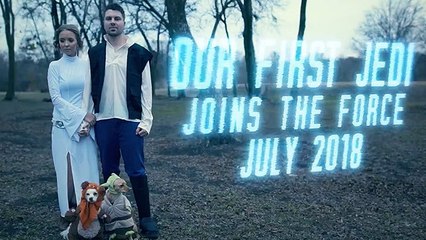 Epic 'Star Wars' Themed Pregnancy Reveal