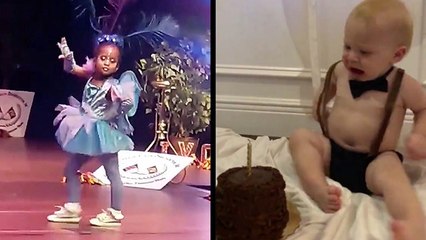 Sassy Girl Can Work A Crowd & Birthday Cakes Are Frightening!