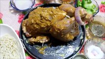 Whole roasted chicken recipe | FULL Roasted Chicken Recipe Stuffed With Noodles