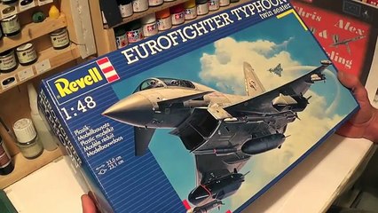 Revell 1:48 Scale EUROFIGHTER TYPHOON (Twin Seater) In Box Review