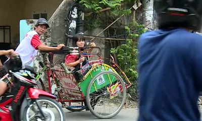 Tukang Becak Siap Taati Aturan dari Pemprov dan Dishub