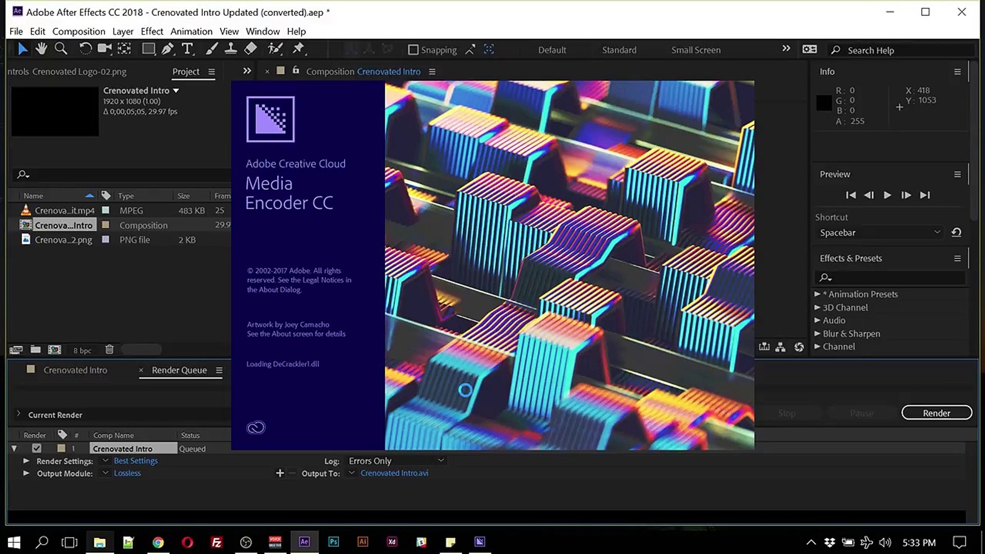 Adobe After Effects CC 2018- How To Export To MP4 - video Dailymotion