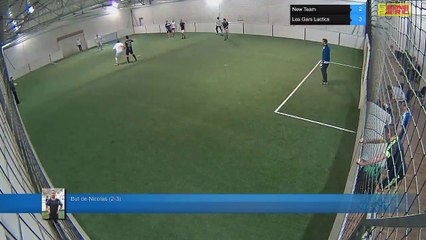 But de Nicolas  (2-3) - New Team Vs Les Gars Lactics - 25/01/18 19:00 - LIGUE 3 - Poitiers Game Parc
