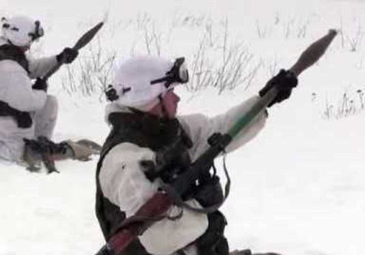 Russian Troops Undergo Arctic Simulation Obstacle Course in Northwestern Murmansk