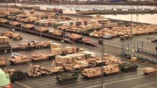 Largest Deployment of US Armaments Since Cold War Arrives in Germany