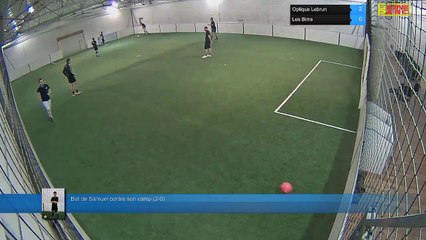 But de Samuel contre son camp (2-0) - Optique Lebrun Vs Les Bims - 25/01/18 20:00 - LIGUE 1