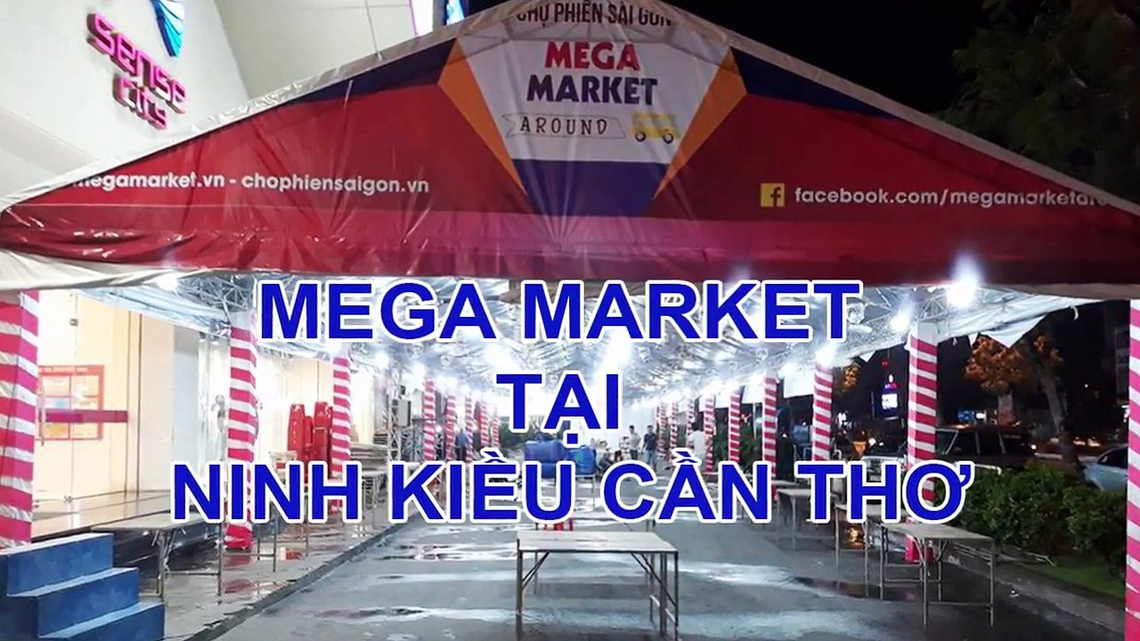 CHO THUÊ NHÀ BẠT KHÔNG GIAN TẠI MEGA MARKET NINH KIỀU CẦN THƠ