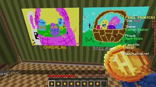 Pixel Painters with Gamer Chad | Easter Bunny | Minecraft Hypixel Server