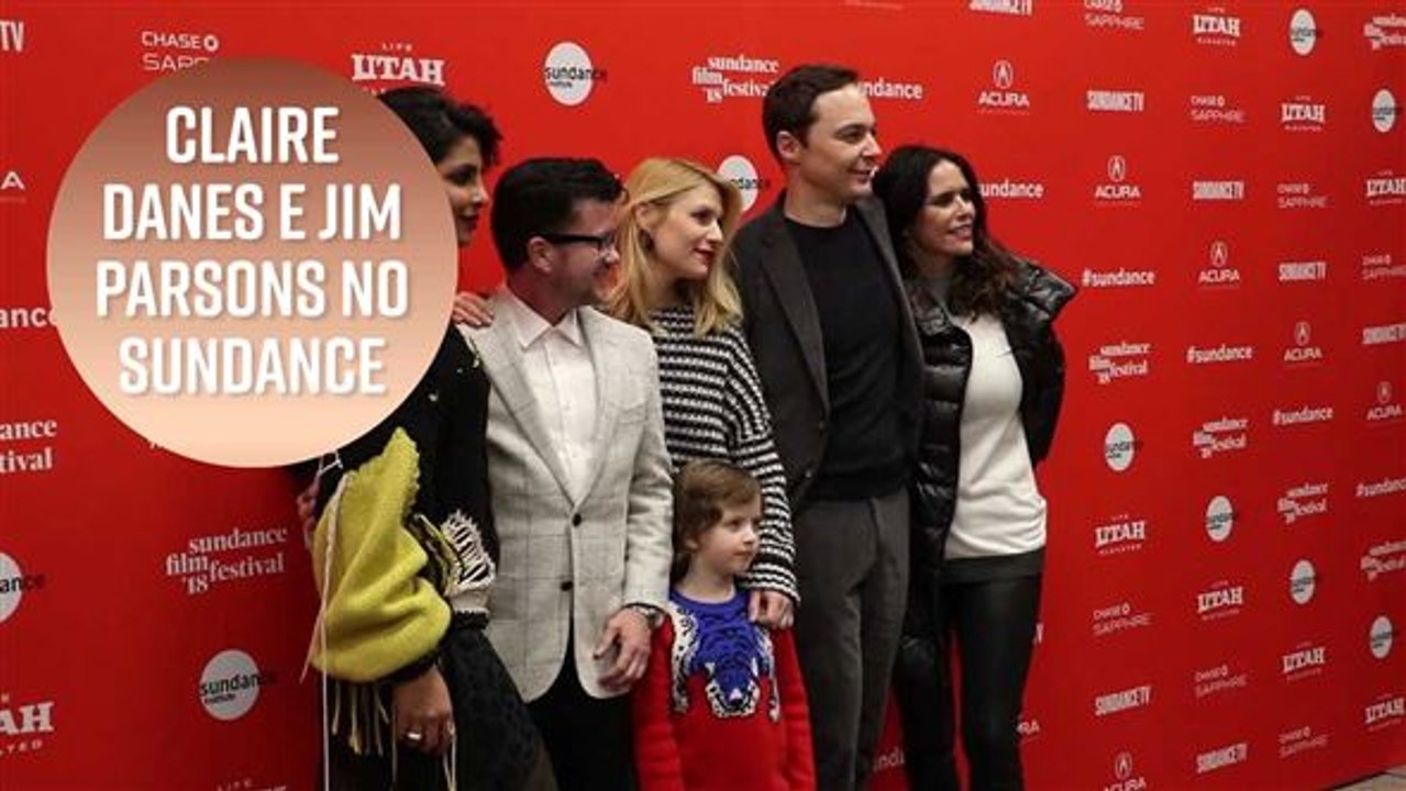 Claire Danes e Jim Parsons só elogiam Leo James Davis