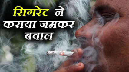 सिगरेट का धुआं मुंह पर उड़ाने से दो पक्षों में जमकर मारपीट, 6 गिरफ्तार