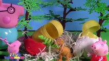 Peppa la cerdita - Videos de Peppa Pig en español y Videos de Dinosaurios para niños ToysForKidsHD