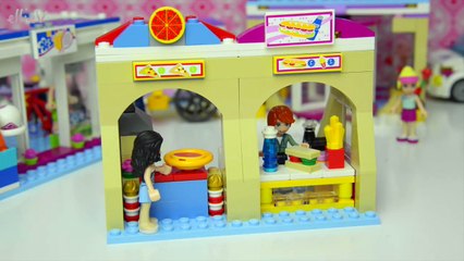 Lego Friends Heartlake Mall Build Review and Play Part 2 - Kids Toys