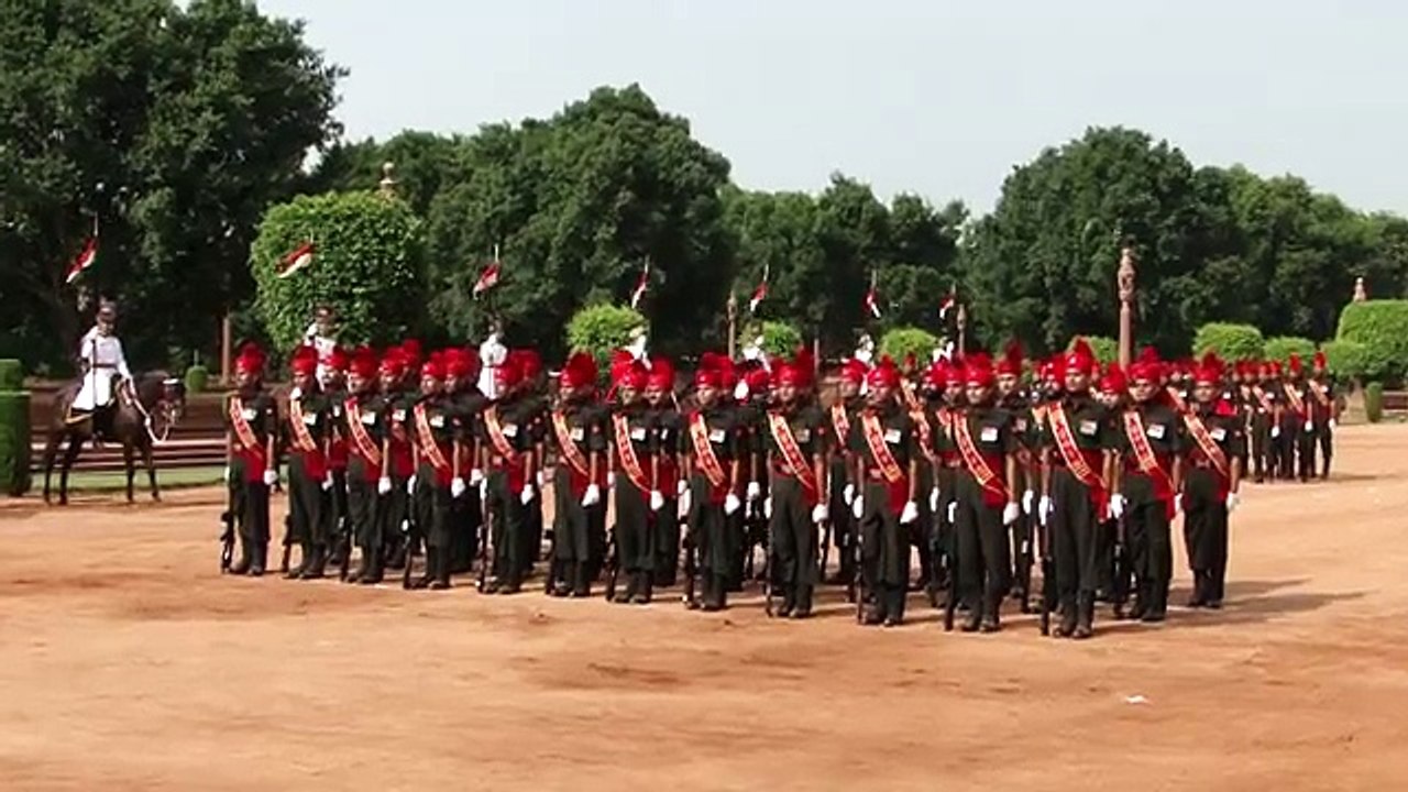 Change of Guards at Rashtrapati Bhavan Delhi