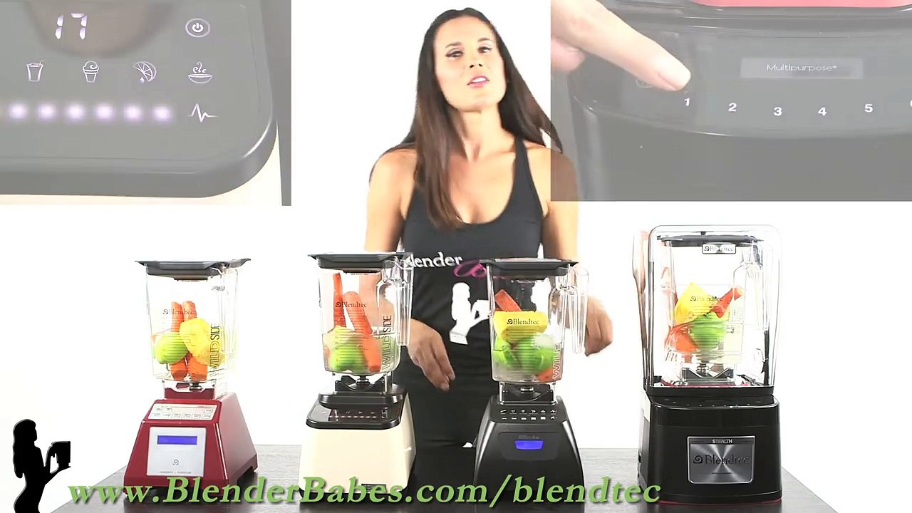 Blendtec Designer vs Signature vs Total Blender Classic vs Stealth Review by Blender Babes