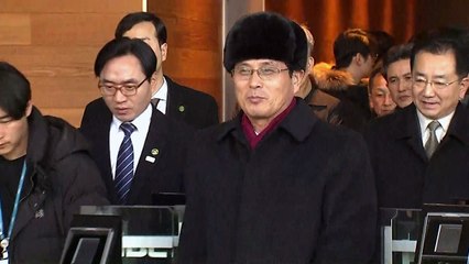 [현장영상] 북측 선발대, 태권도 시범 장소 점검 / YTN