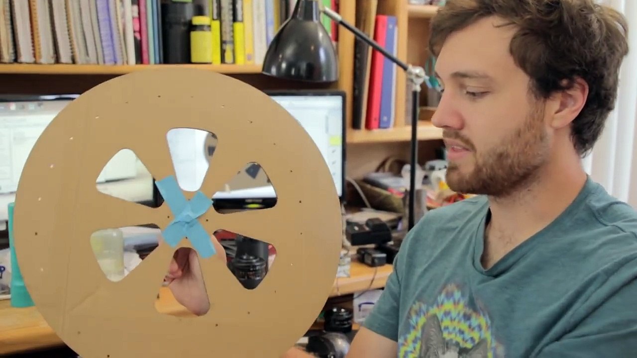 William Osman Builds a Terrible Mechanical TV