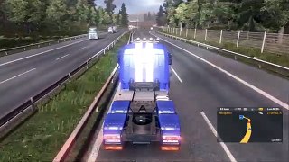 Euro truck simulator 2 : gros délire camion débrider plus gratte le péage