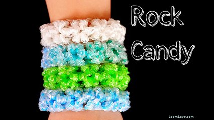 How to Make the Rainbow Loom Rock Candy Bracelet