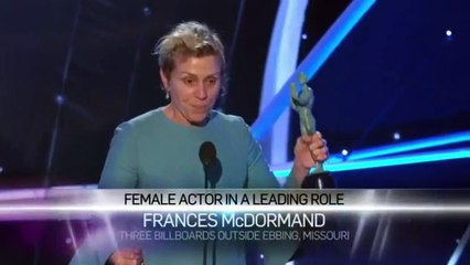 Frances McDormand_ Acceptance Speech _ 24th Annual SAG Awards
