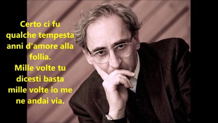 La canzone dei vecchi amanti ( Franco Battiato cover)