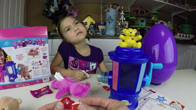 CUTE At Home BUILD-A-BEAR WorkShop Giant Surprise Egg Toys Make Your Own Family Fun Stuffed Animals