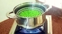 How to store green peas/Freezing of green peas method in Hindi