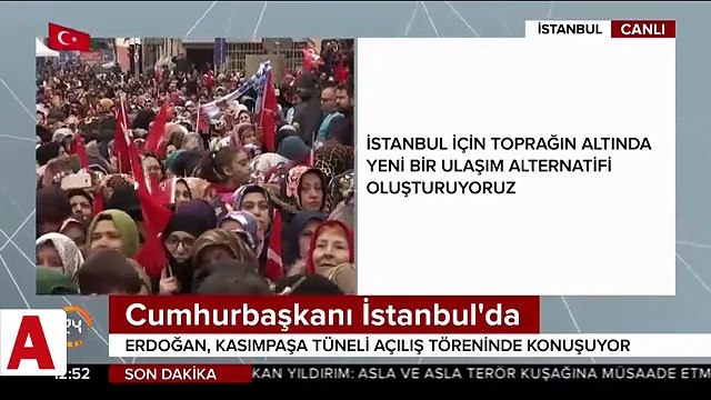 Cumhurbaşkanı Erdoğan:2020�ye girerken hedefimiz, tünellerde 68km�ye Metro�da ...