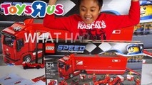 LEGO FROM TOYSRUS Part 3 | Speed Champions F14-T Ferrari Truck Assembly