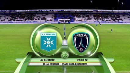 Résumé de AJ Auxerre - Paris FC (1-1)