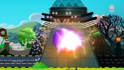 Good To Evil Transformation | Learn Street Vehicles for Kids | Scary Car Garage Videos For Kids