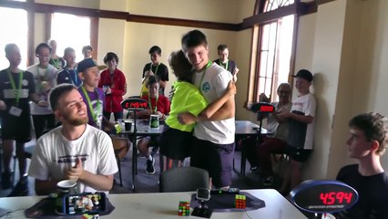 Record du monde de rubik's cube 2018