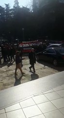 Protesta Dashamir Shehi ne PD