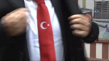 TOBB Başkanı ve Stk Başkanlarından 'Türk Bayraklı' Kravat ile Mesaj