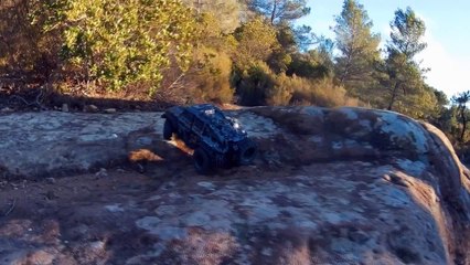 Rc Crawler - Cross-Rc PG4S et Traxxas Tactical unit TRX4