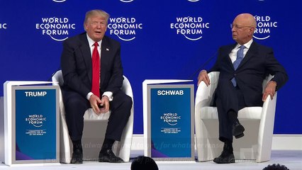 Trump booed at Davos for attacking 'fake news'