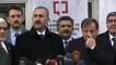 Adalet Bakanı Gül: 'Hiç bir vatandaşa, sivile yönelik bir tehdit söz konusu değildir'- KİLİS