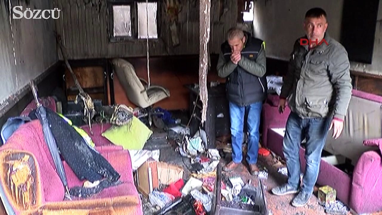 Otopark harabeye döndü