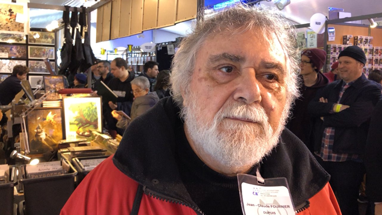 Quand Jean-Claude Fournier emplâtrait une statue au festival d’Angoulême...