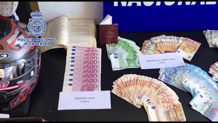 Desarticulada una organización dedicada a distribuir billetes falsos