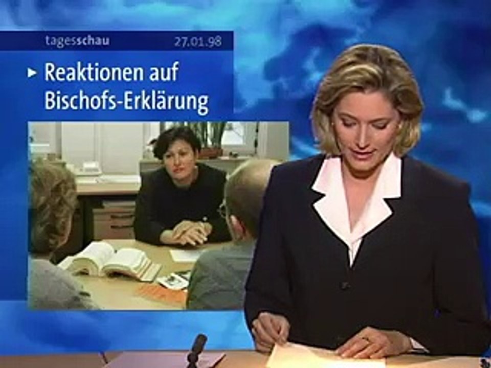 Tagesschau | 27. Januar 1998 20:00 Uhr (mit Ellen Arnhold) | Das Erste