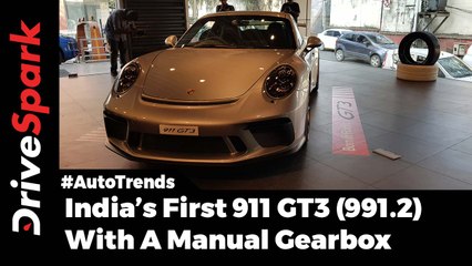 Porsche 911 GT3 In Bangalore Is India’s First With A Manual Transmission