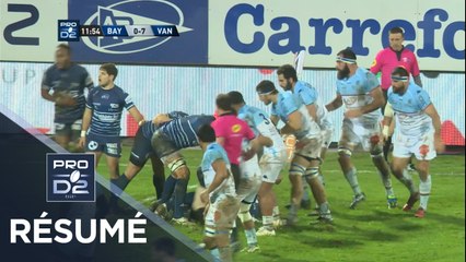 PRO D2 - Résumé Bayonne-Vannes: 34-14 - J21 - Saison 2017/2018