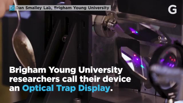 Scientists Create Floating 3D Holograms