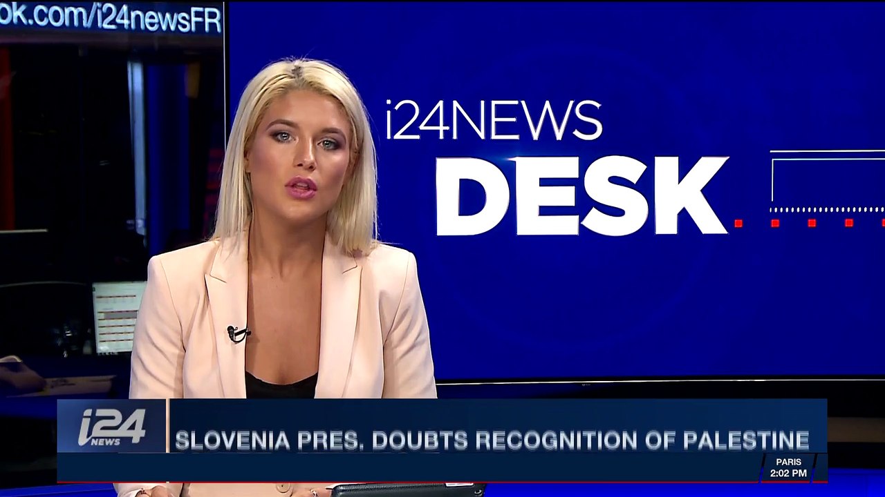 i24NEWS DESK | Slovenia Pres. doubts recognition of Palestine | Saturday, January 27th 2018