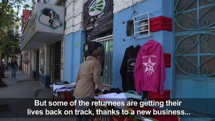 Deported Mexicans create T-shirt brand