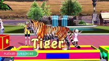 Wild Animals Names and Sounds with Wild Animals Train For Kids | Learning Wild Animals with Sounds