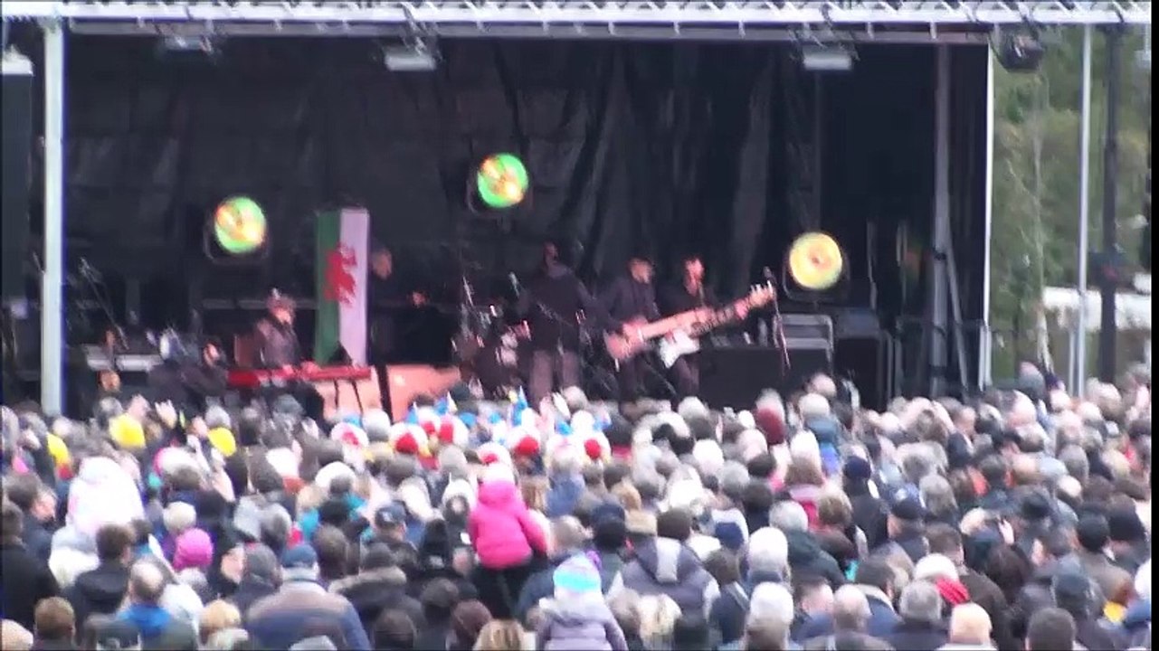 Saint-Vincent tournante à Prissé, les premiers accords de Michael Jones