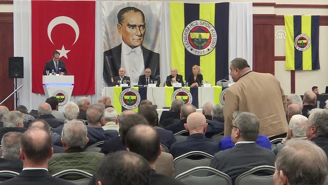 Fenerbahçe Yüksek Divan Kurulu toplantısı - Mosturoğlu: - İSTANBUL