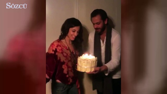 Cansu Tosun'a sevgilisi Erkan Kolçak Köstendil'den sürpriz